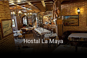 Reserve ahora una mesa en Hostal La Maya