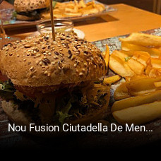 Nou Fusion Ciutadella De Menorca reserva de mesa