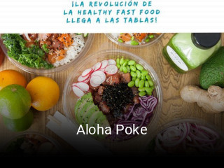 Aloha Poke reservar mesa