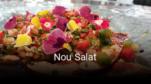 Reserve ahora una mesa en Nou Salat