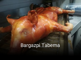 Bargazpi Taberna reserva de mesa