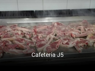 Cafeteria J5 reserva de mesa