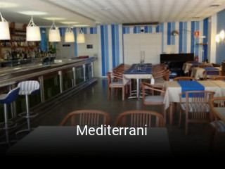 Reserve ahora una mesa en Mediterrani