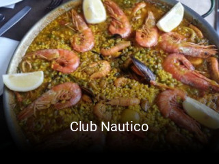 Club Nautico reservar mesa