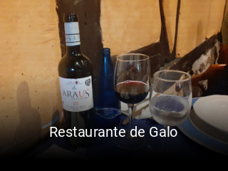 Restaurante de Galo reservar mesa