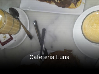 Cafeteria Luna reserva de mesa