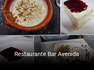 Reserve ahora una mesa en Restaurante Bar Avenida