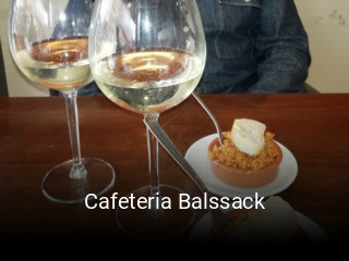 Cafeteria Balssack reservar mesa