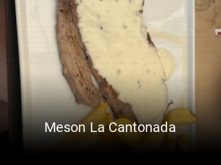Meson La Cantonada reserva de mesa