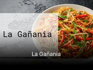 Reserve ahora una mesa en La Gañania