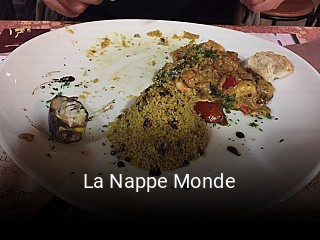 Reserve ahora una mesa en La Nappe Monde