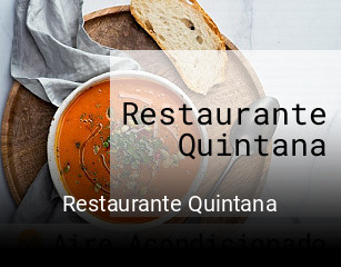 Restaurante Quintana reserva de mesa