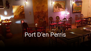 Reserve ahora una mesa en Port D'en Perris