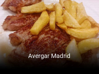Reserve ahora una mesa en Avergar Madrid