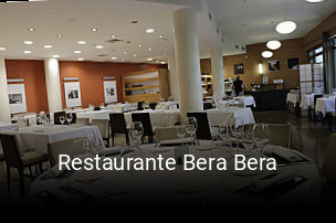 Restaurante Bera Bera reserva