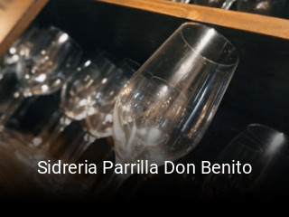 Sidreria Parrilla Don Benito reserva