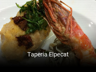 Taperia Elpecat reserva de mesa