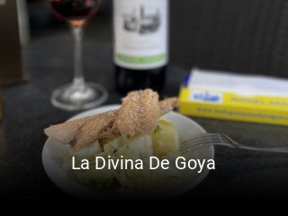 La Divina De Goya reservar mesa