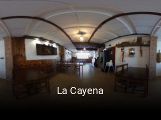 La Cayena reservar mesa