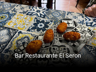 Bar Restaurante El Seron reservar mesa