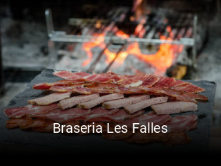 Reserve ahora una mesa en Braseria Les Falles