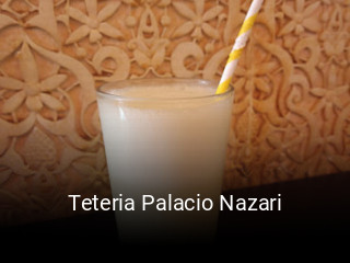 Teteria Palacio Nazari reservar en línea