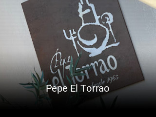Pepe El Torrao reservar mesa