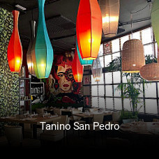 Reserve ahora una mesa en Tanino San Pedro