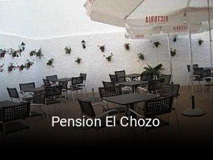 Pension El Chozo reservar mesa