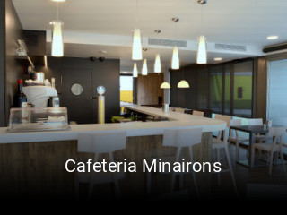 Reserve ahora una mesa en Cafeteria Minairons
