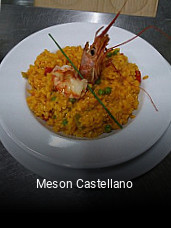 Meson Castellano reserva de mesa