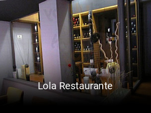Lola Restaurante reserva de mesa