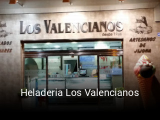 Heladeria Los Valencianos reserva de mesa