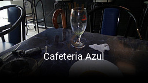 Cafeteria Azul reservar mesa