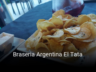 Braseria Argentina El Tata reserva de mesa