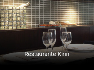 Restaurante Kirin reserva de mesa