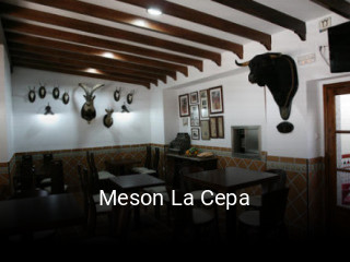 Reserve ahora una mesa en Meson La Cepa