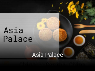Asia Palace reserva de mesa
