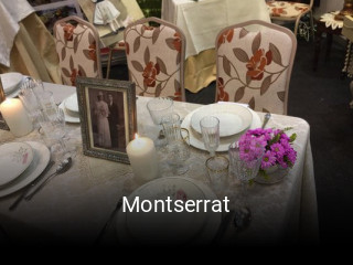 Montserrat reserva de mesa
