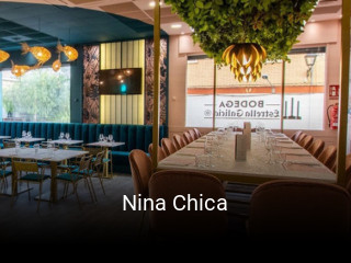 Nina Chica reserva de mesa