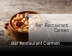 Bar Restaurant Carmen reserva