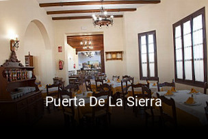 Reserve ahora una mesa en Puerta De La Sierra