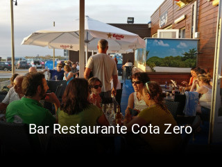 Reserve ahora una mesa en Bar Restaurante Cota Zero