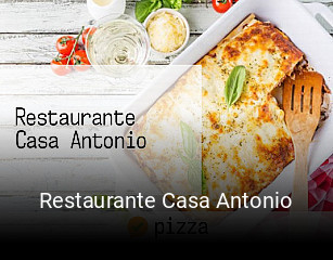 Restaurante Casa Antonio reserva de mesa