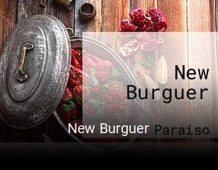 New Burguer reserva de mesa