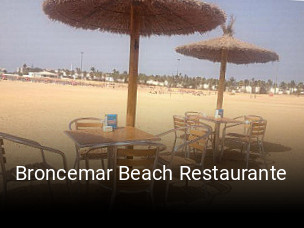 Reserve ahora una mesa en Broncemar Beach Restaurante