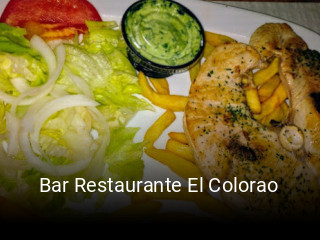 Bar Restaurante El Colorao reserva de mesa