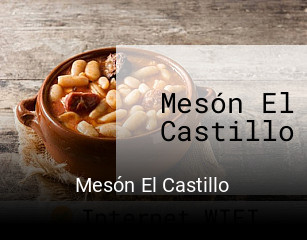 Reserve ahora una mesa en Mesón El Castillo