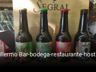 Reserve ahora una mesa en Guillermo Bar-bodega-restaurante-hostal