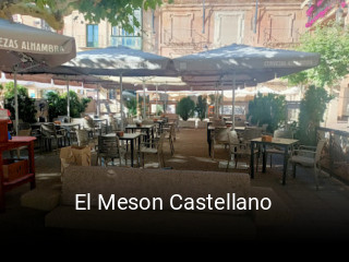 Reserve ahora una mesa en El Meson Castellano